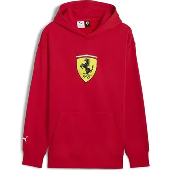 Pánská mikina FERRARI mikina PUMA RACE Big Shield 25 red - 3XL