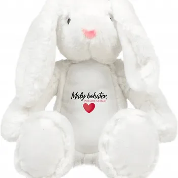 plyšák MEDVÍDEK PLYŠOVÝ MAZLÍČEK PŘÍTULNÍČEK KRÁLÍK Jsi můj POKLAD *JMÉNO* ROZTOMILÝ DÁREK K NAROZENINÁM