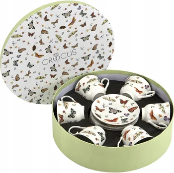 Šálek Duo Butterflies porcelán 250 ml 6 ks