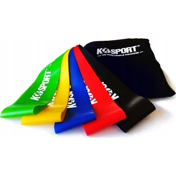 Power Band Mini sada 5 posilovacích gum K-SPORT