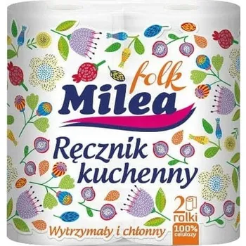 Utěrka Milea extra dlouhé kuchyňské utěrky, velké balení, 2 role