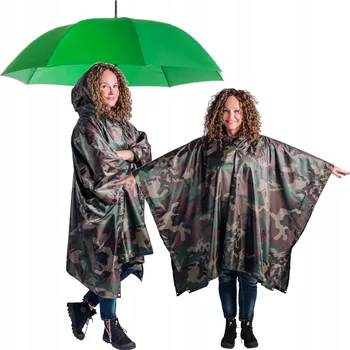 Pláštěnka Unisex nepromokavé pončo do deště, vícebarevné
