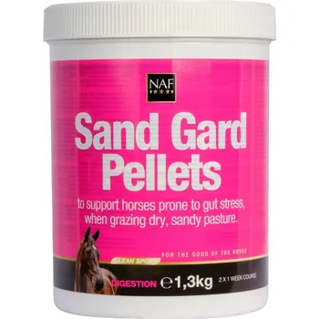 NAF Sand Gard Pellets 1,3kg - Pelety pro koně proti písku ve střevech