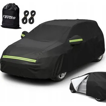 Plachta na motorové vozidlo Krycí Plachta Ochranná plachta na auto, hatchback, velikost 370-400 cm