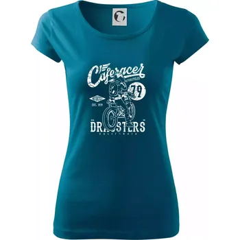 Caferacer79 - Dámské triko Pure - XL ( Petrolejová )