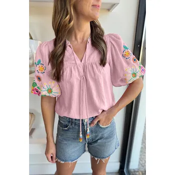 Dámská halenka OMG Dámská halenka Egbuttius růžová M