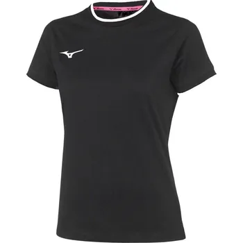 Dámské oblečení Mizuno Wom Mizuno Tee - Black/White Velikost: L