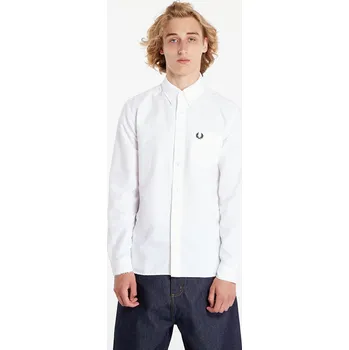 Pánská košile Košile FRED PERRY Oxford Shirt White L