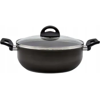 Hrnec VILLA ITALIA Hrnec nízký s poklicí 24 cm PRATICA PLUS