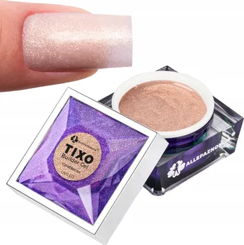 Lak na nehty Stavební Gel s tixotropií na nehty ALLEPAZNOKCIE Tixo GoldSecco 50 g