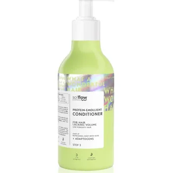 so!flow Low Porosity Hair Protein-Emollient Conditioner kondicionér pro vlasy bez objemu 400 ml