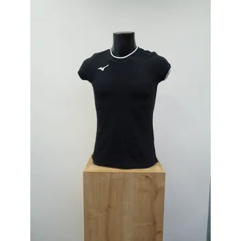 Dámské tričko Mizuno Tee - Black/White Velikost: XS