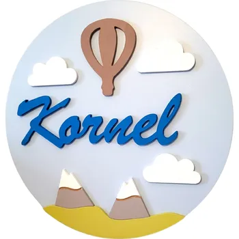 Lampička Noční lampa Moliland, vícebarevná