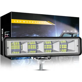 LED panel 72W PRACOVNÍ SVĚTLO 24 LED PANEL DÁLKOVÉ CE HOMOLOGACE