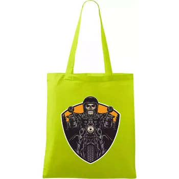 Road runner lebka - Taška bavlněná - 42 x 38 cm ( Limetková )