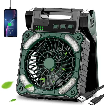 Zabezpečení domácnosti Mini ventilátor Bedee WENTYLATOR zelený