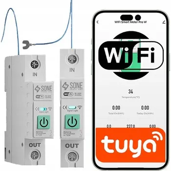 IP kamera Řídicí jednotka Sone Relé na DIN lištu venkovní s WiFi