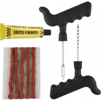 Sada na opravu pneumatiky SADA NA OPRAVU BEZDUŠOVÝCH PNEUMATIK + LEPIDLO