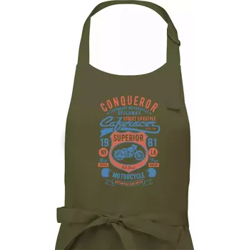 Kuchyňská zástěra Conqueror Speedway - Dámská zástěra na vaření - Univerzální velikost ( Khaki )