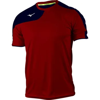 Chlapecké tričko Mizuno Kobe Tee Jr - Burgundy Velikost: 116