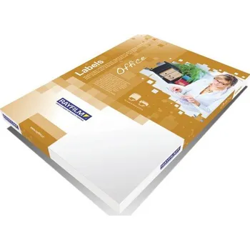 Samolepící etiketa Best Print Rayfilm Office R0100, A4 samolepicí bílé univerzální etikety, 100 listů Varianta: 35 x 35