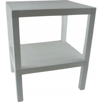 Konferenční stolek Stolek Korona Shops obdélníkový 38,2 x 32,5 x 46 cm bílý