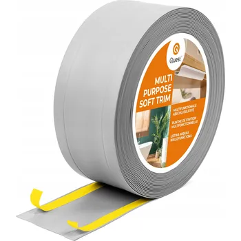 soklová lišta PVC lišta Questprofile 1 x 95, délka 2500 cm, šedá