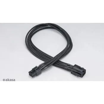 Kabel do PC AKASA FLEXA V6, prodloužení napájecího 6pin kabelu pro VGA/ 40cm