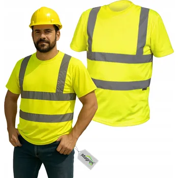 Pracovní tričko Magros Tričko Silniční s reflexními pruhy BOZP 3XL