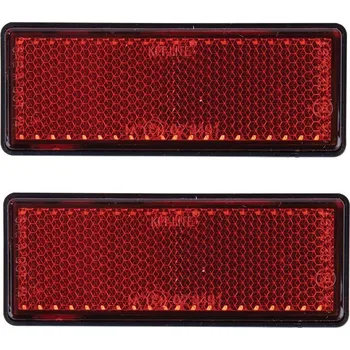 Samolepicí dekorace na vozidlo OXFORD odrazky motocyklové lepící obdélníkové (2 kusy) (OXFORD odrazky motocyklové lepící obdélníkové (2 kusy))