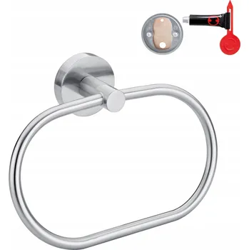 Věšák Koupelnový věšák na ručníky BEZ VRTÁNÍ tesa