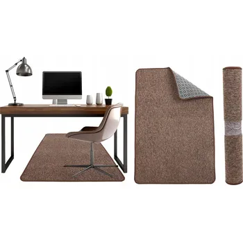 Podložka pod nábytek OCHRANNÁ PODLOŽKA POD ŽIDLI KŘESLO KOBEREC PROTI SKLUZU 100X100 CM ELSIMONE