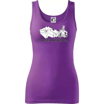D1 - to by se za nás nestalo - Dámské tílko - S ( Fialová )