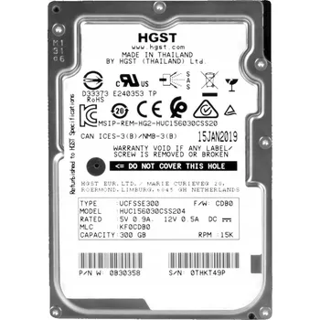 Interní pevný disk HGST UltraStar C15K600 300GB 15K 128MB 2.5'' SAS-3 HUC156030CSS204