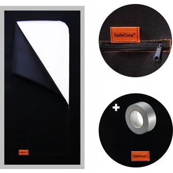 Obraz Protiprachové dveře SafeCore netkaná textilie 110x220 cm