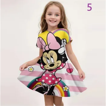 Dívčí šaty Minnie Mouse Dívčí letní šaty s motivem "Minnie Mouse" Motiv: 5, Velikost: 160
