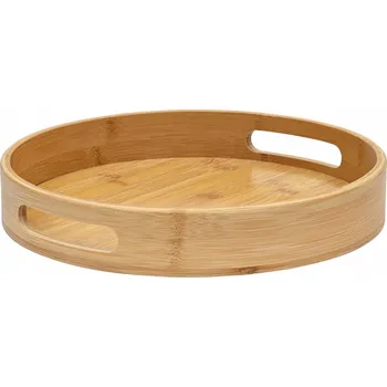 Bambusový tác kulatý průměr 30 cm