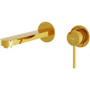 Vodovodní baterie BESCO - Podomítková umyvadlová baterie DECCO Zlatá BABUDSZL