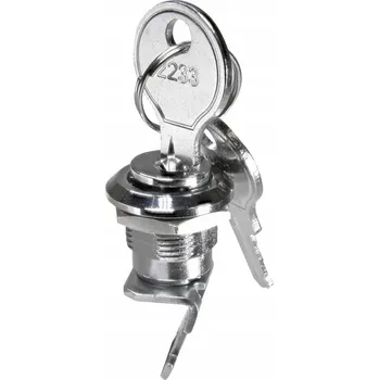 modulární přístroj a rozvaděč ZÁMEK SE DVĚMA KLÍČI PRO ROZVADĚČ SKŘÍNĚ ECH ECH-L2K ETI 001100204