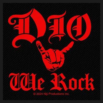 Nášivka Nášivka z Dio - We rock - Žádný - vícebarevný