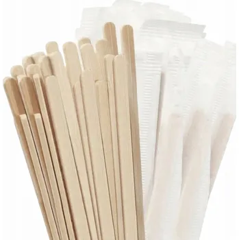 Jednorázové nádobí Beautiona tyčinky 14 cm 500 ks dřevěné