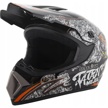 Cyklistická přilba Motocyklová přilba City-Bike MD-905 Tatan, velikost XS, černá