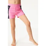 Dětské plavky UNUO s UV ochranou 50+, Růžová, Květiny Velikost: 110/116