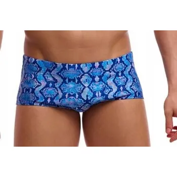 Pánské plavky Pánské plavky Funky Trunks Blue Viper - plavky pro muže velikost L (UK36)