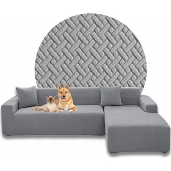 Napínací potah Potah na pohovku (kanape) Domidekor šedý