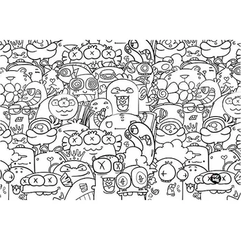 Oxybag Podložka na stůl PP 60 × 40 cm Monsters