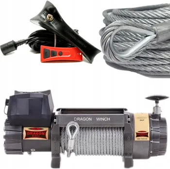 lanový naviják NAVÍJÁK ESCAPE EVO 15000 LBS 4x4 IP68 OCEL LANO