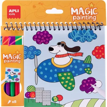 omalovánky Apli Kids omalovánka s magickými fixy 18791