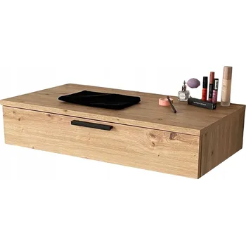 Toaletní stolek TOALETNÍ STOLEK ZÁVĚSNÁ KONZOLA LENA LOFT DUB ARTISAN