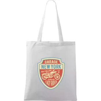 Garage New York - Taška bavlněná - 42 x 38 cm ( Bílá )